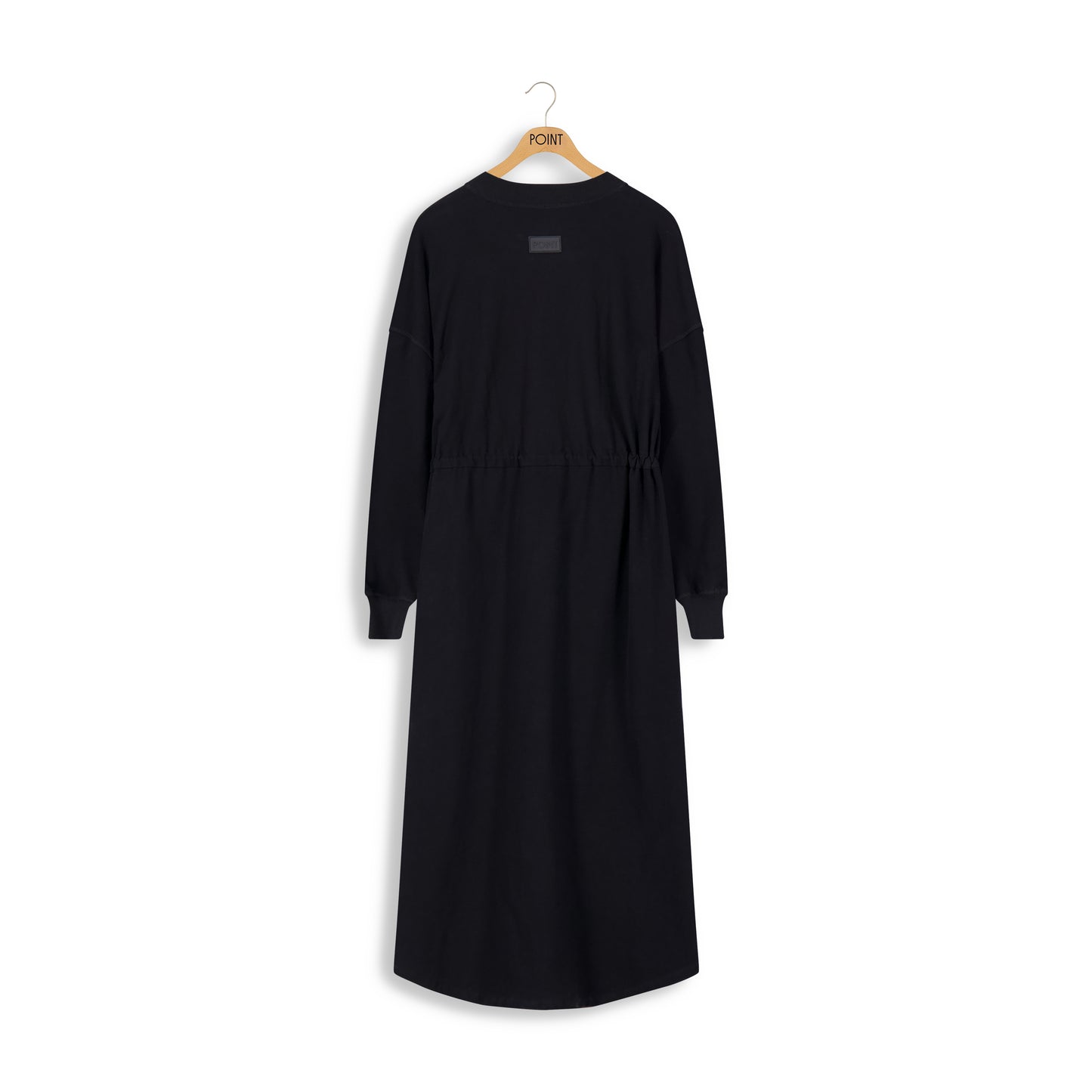 Point sweatshirt dress