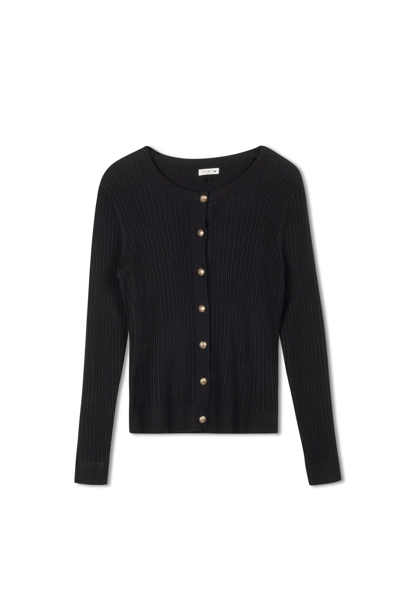 Point Tiny Cable Cardigan
