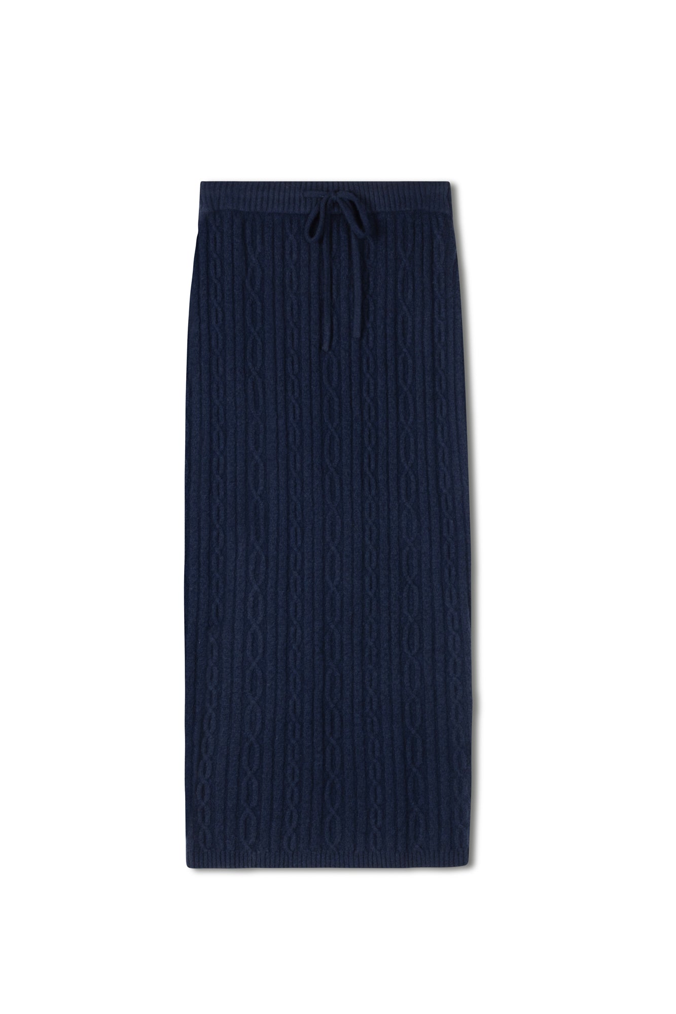 Point Brushed Cable Skirt