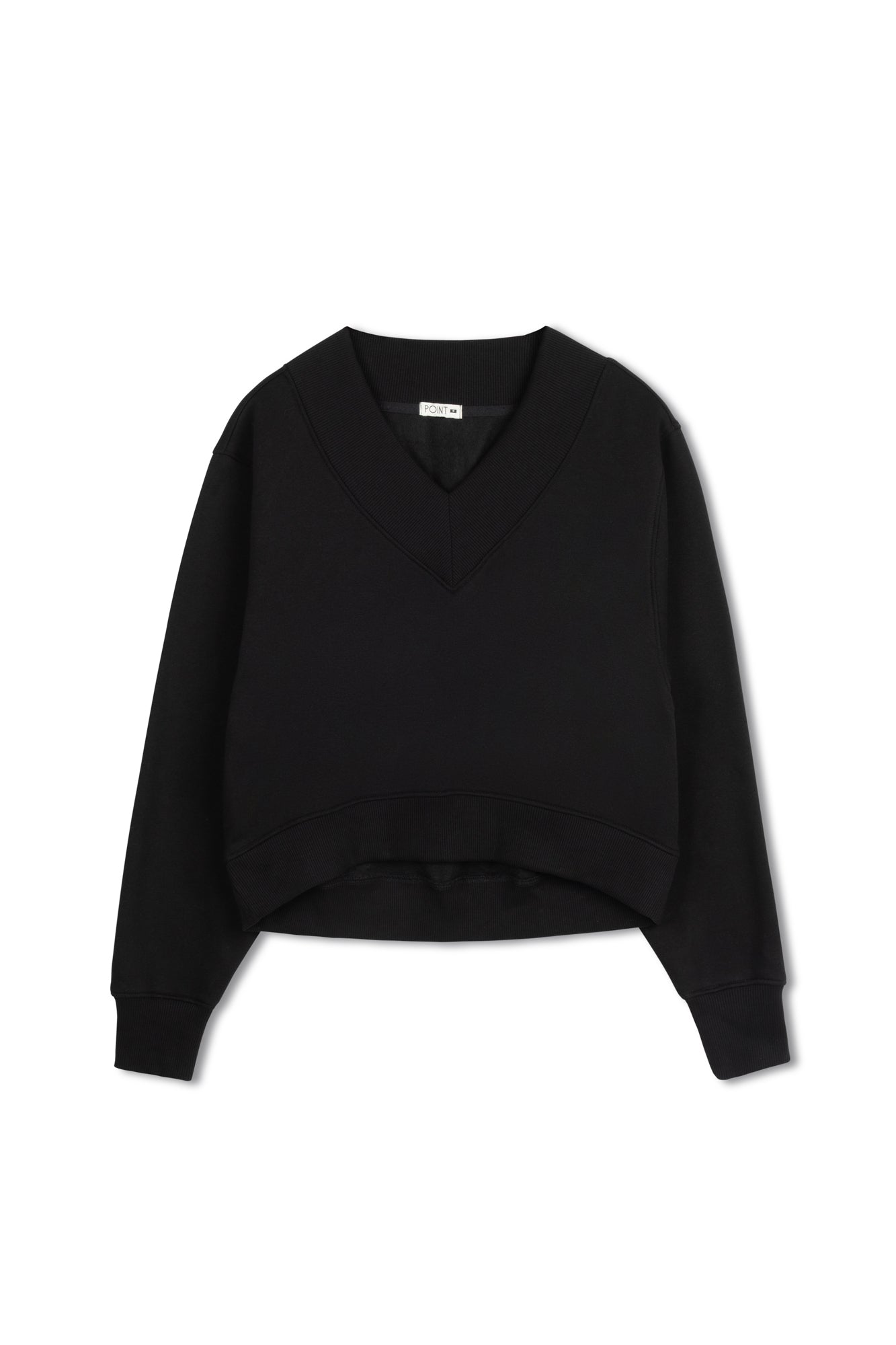 Point V-neck Sweatshirt