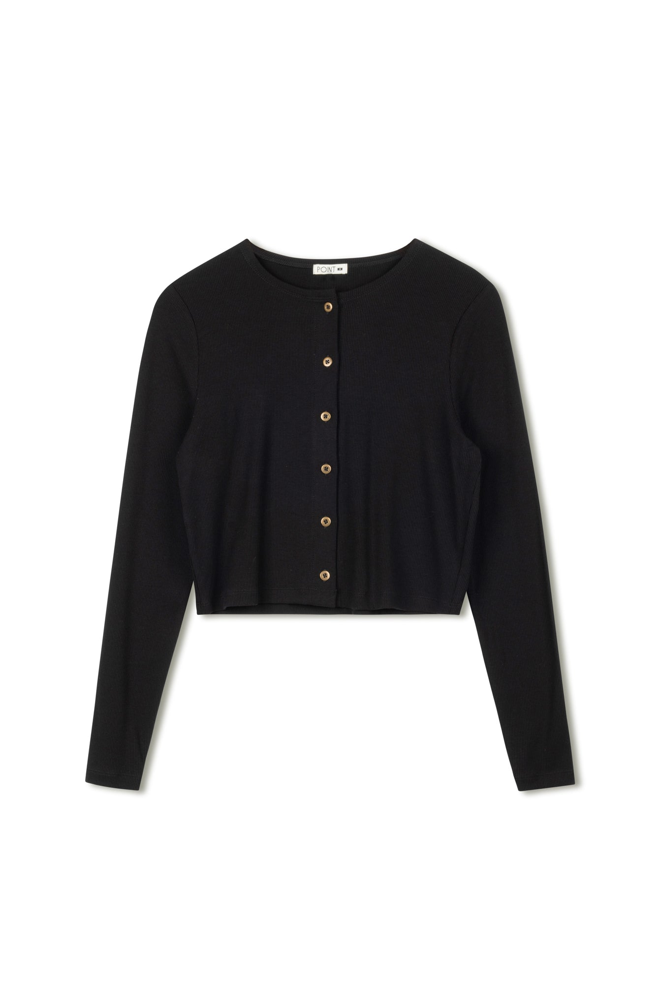 Point Jersey Rib Classic Cardi