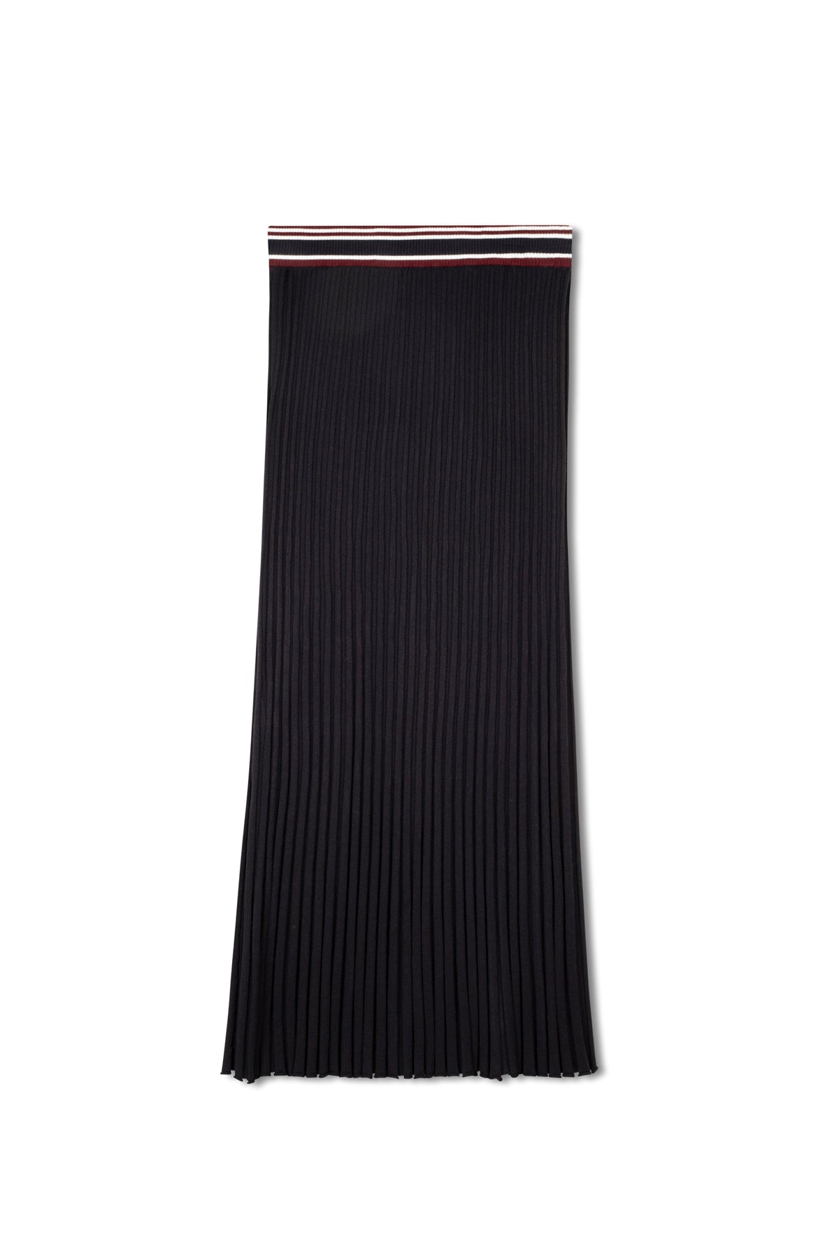 point luxe pleated skirt