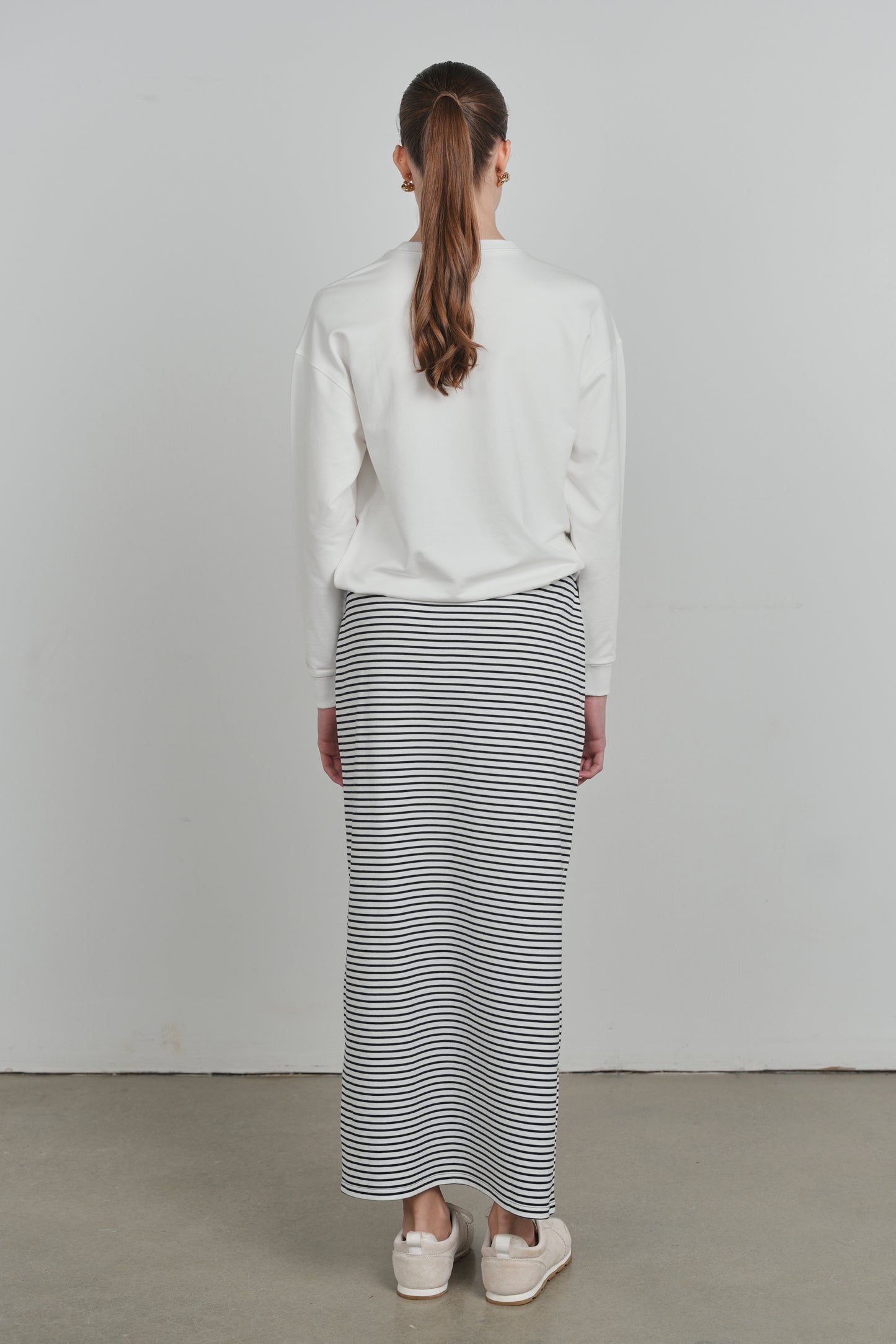 POINT STRAIGHT SKIRT