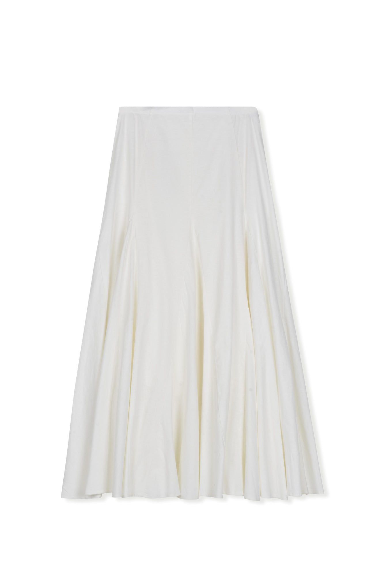 Point Linen Gore Skirt