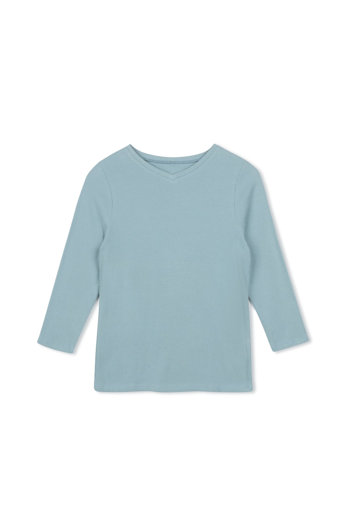 Point 3/4 Sleeve Classic V-Neck