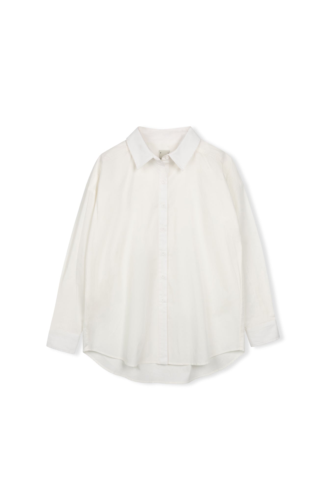 Point Oversized Stripe Button Up