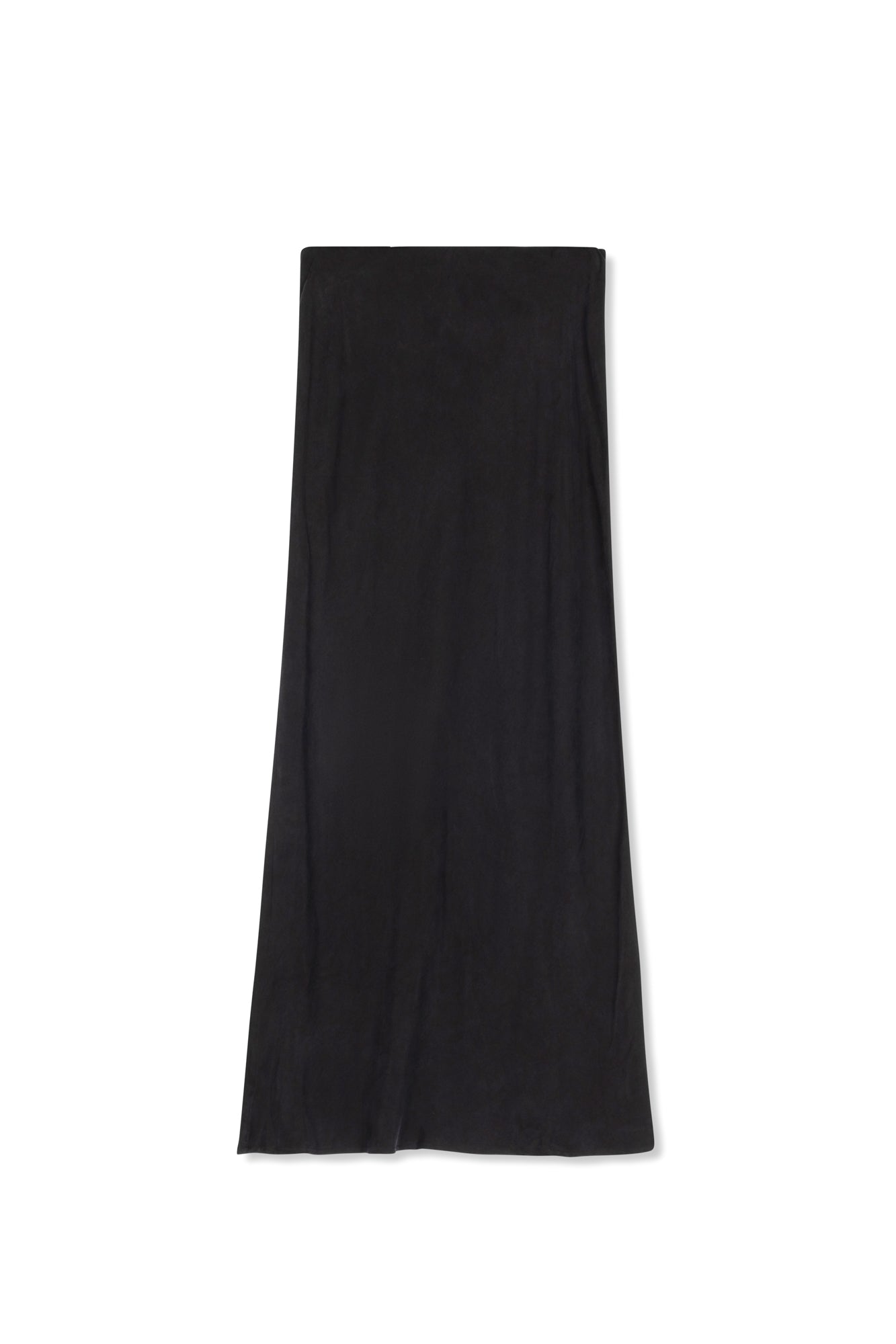 Point Brushed Straight Skirt