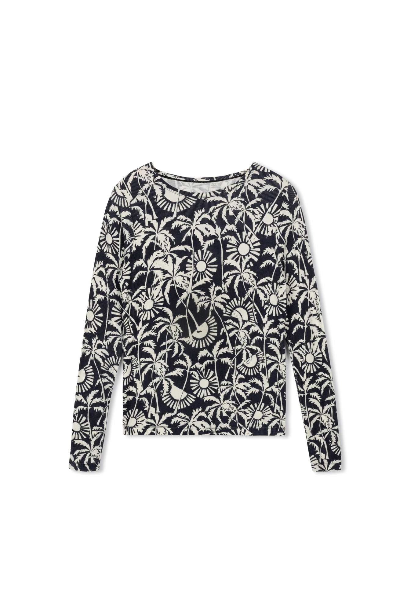 Point Printed Crew Tee