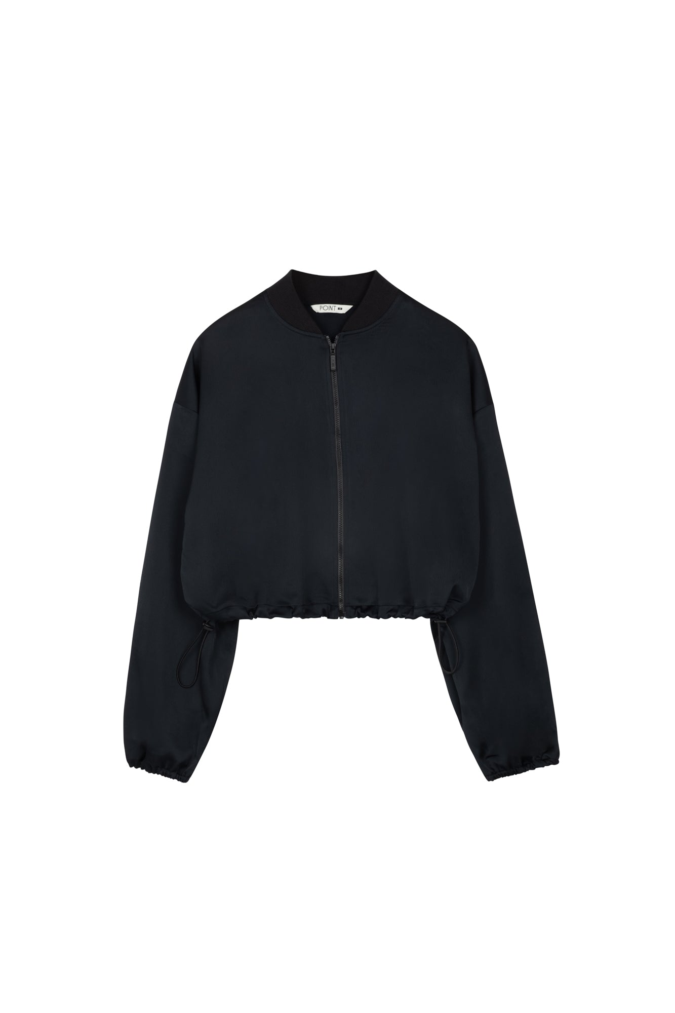 point satin bomber