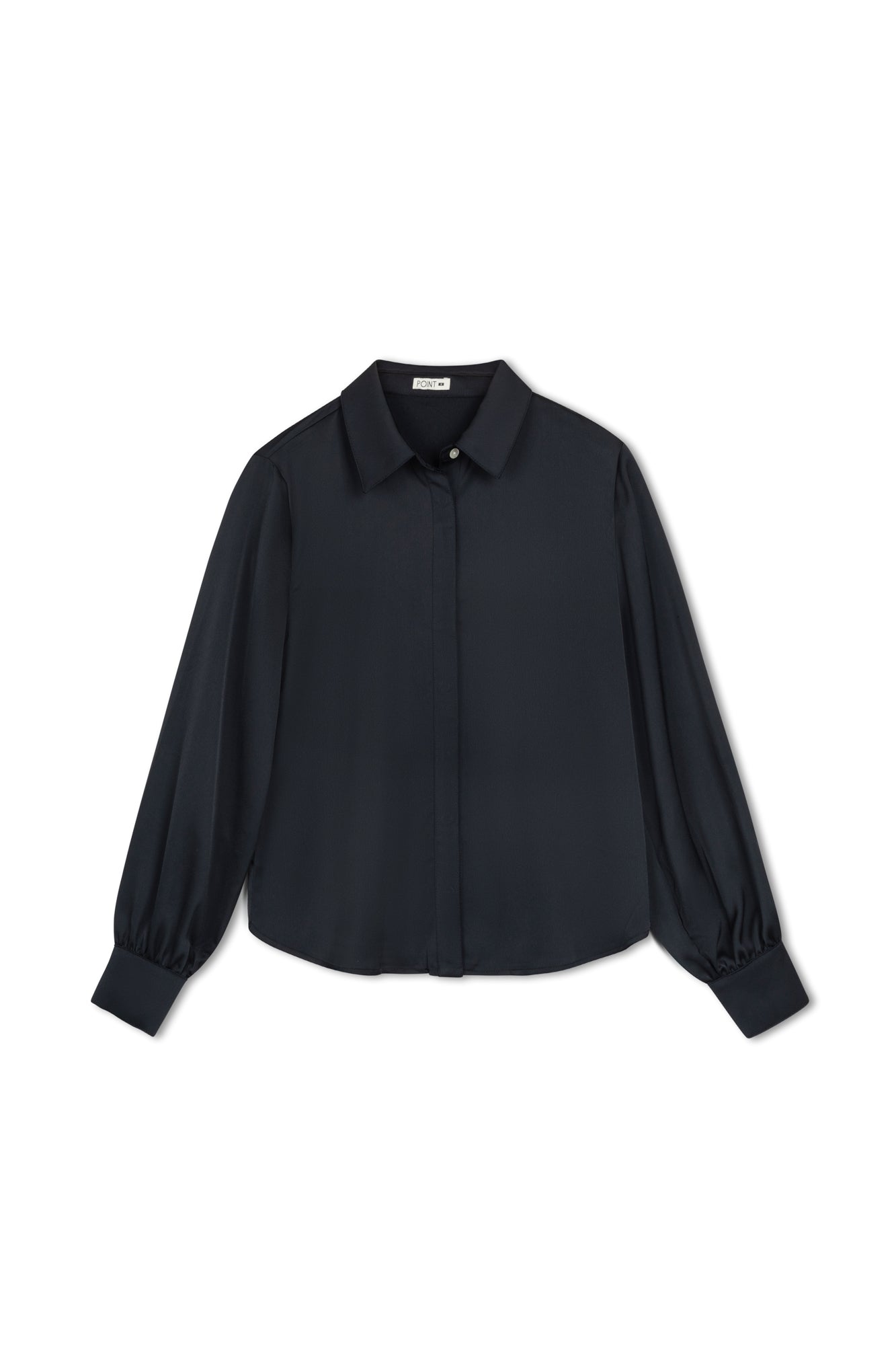 Point Satin Blouse