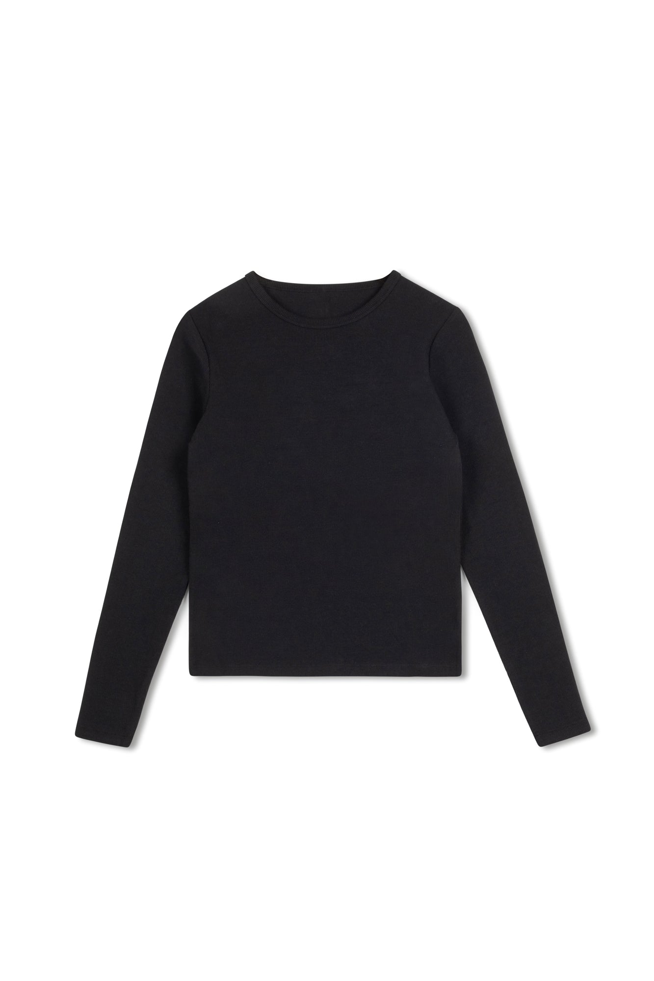 point long sleeve crew tee