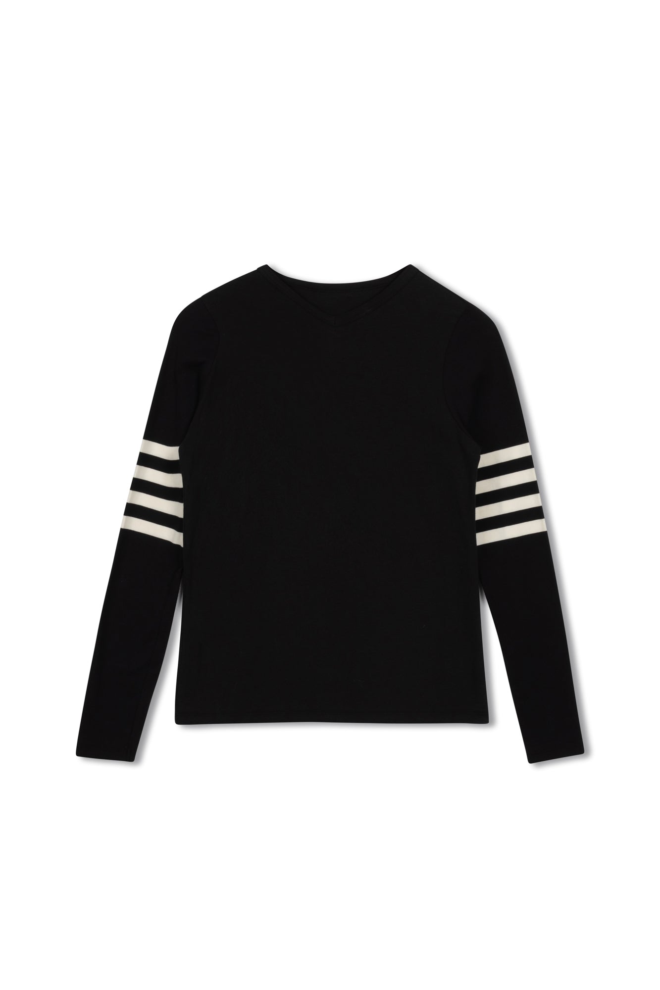 Point Sleeve Stripe Tee