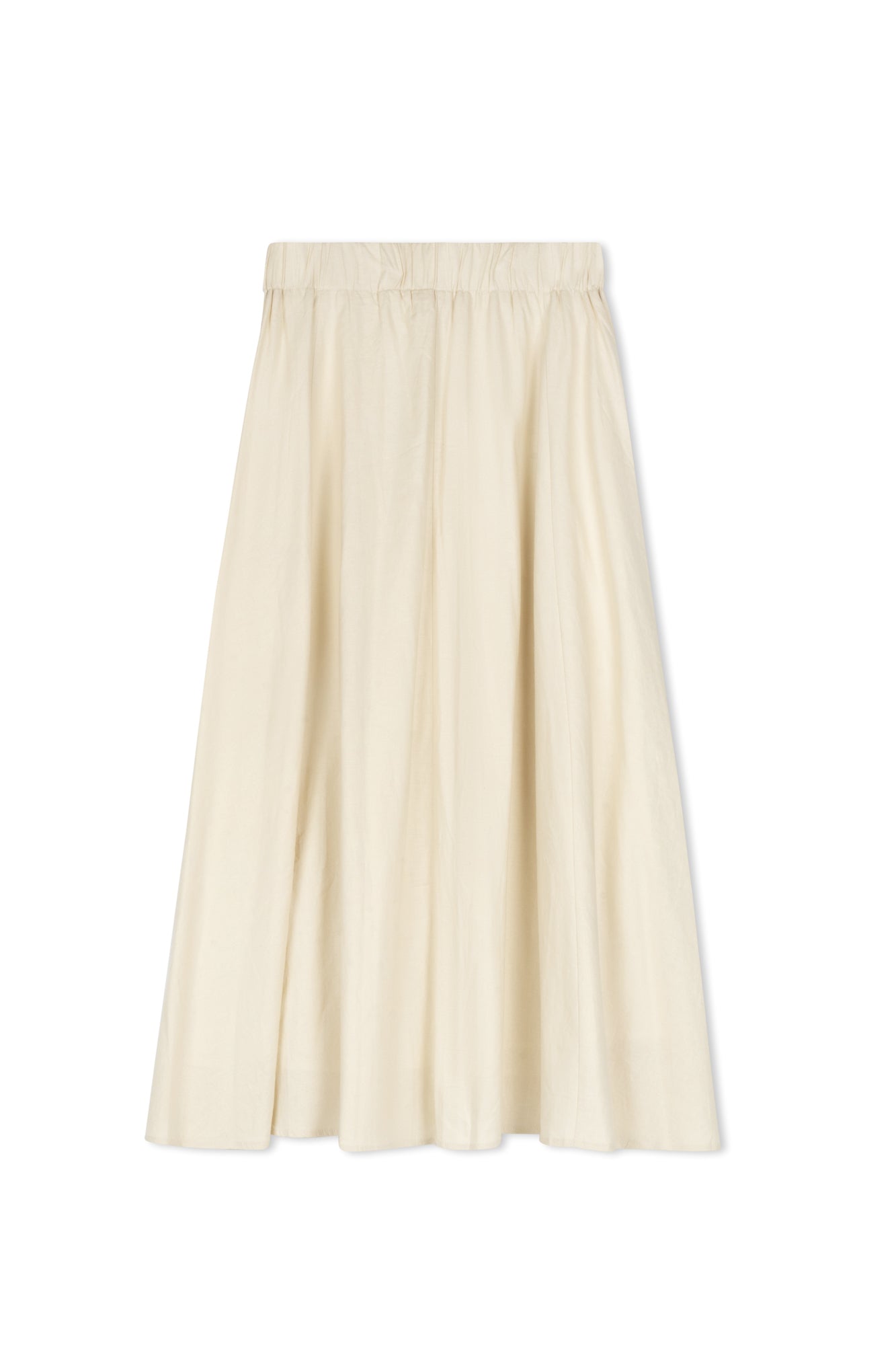 Point Linen Panel Skirt