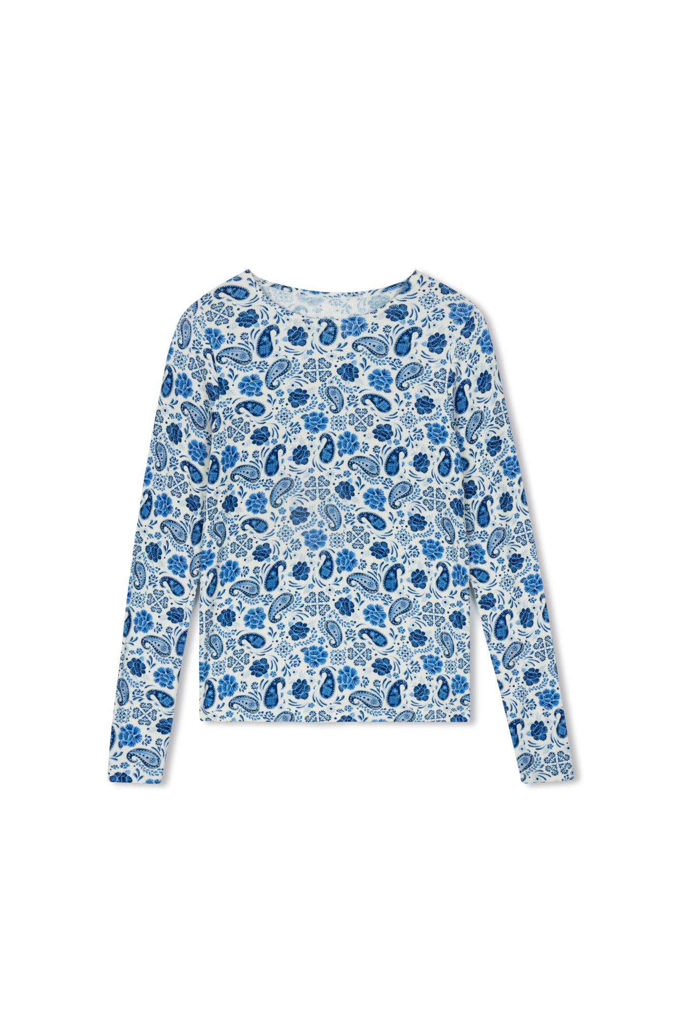 Point Printed Crew Tee