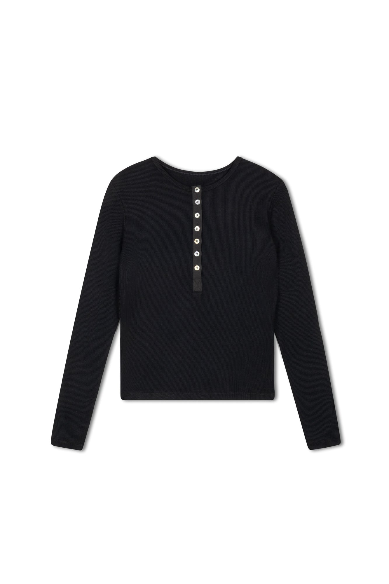 Point Pearl Button Henley