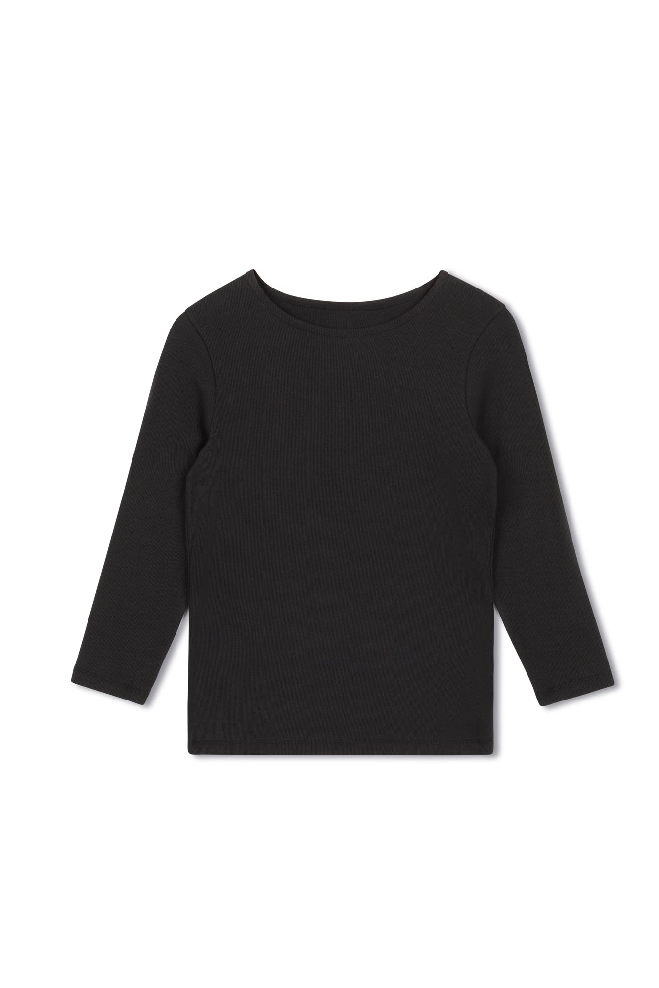 Point 3/4 Sleeve Crew Neck Pullover