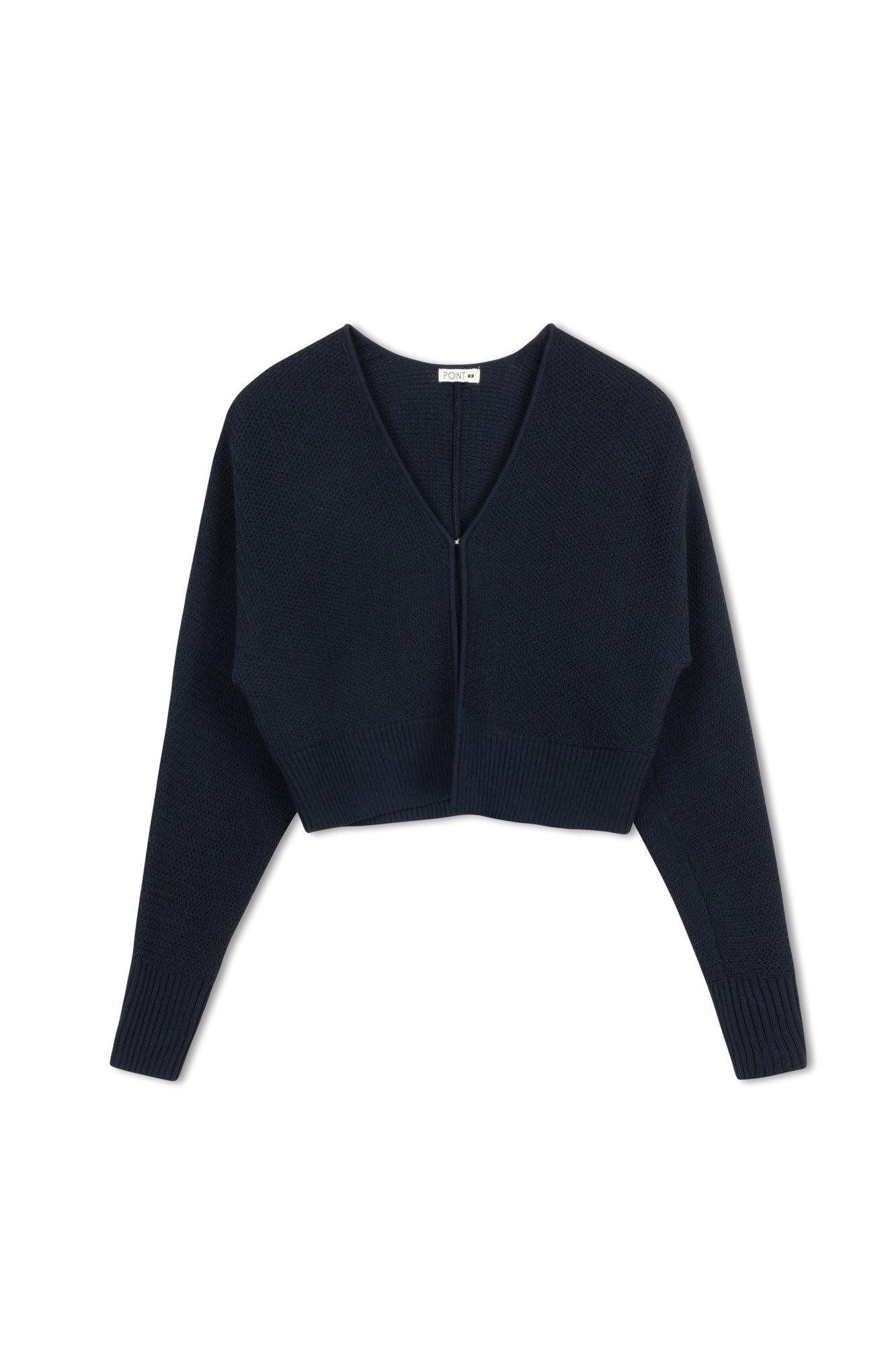 POINT TEXTURED KNIT BOLERO