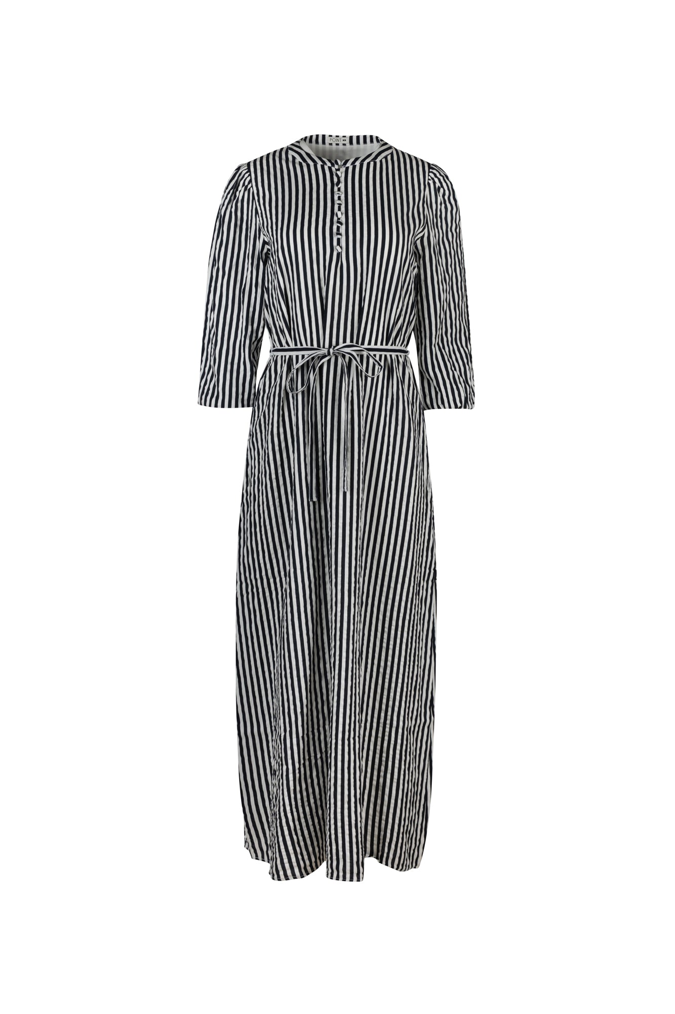POINT PUFF SLEEVE DRESS