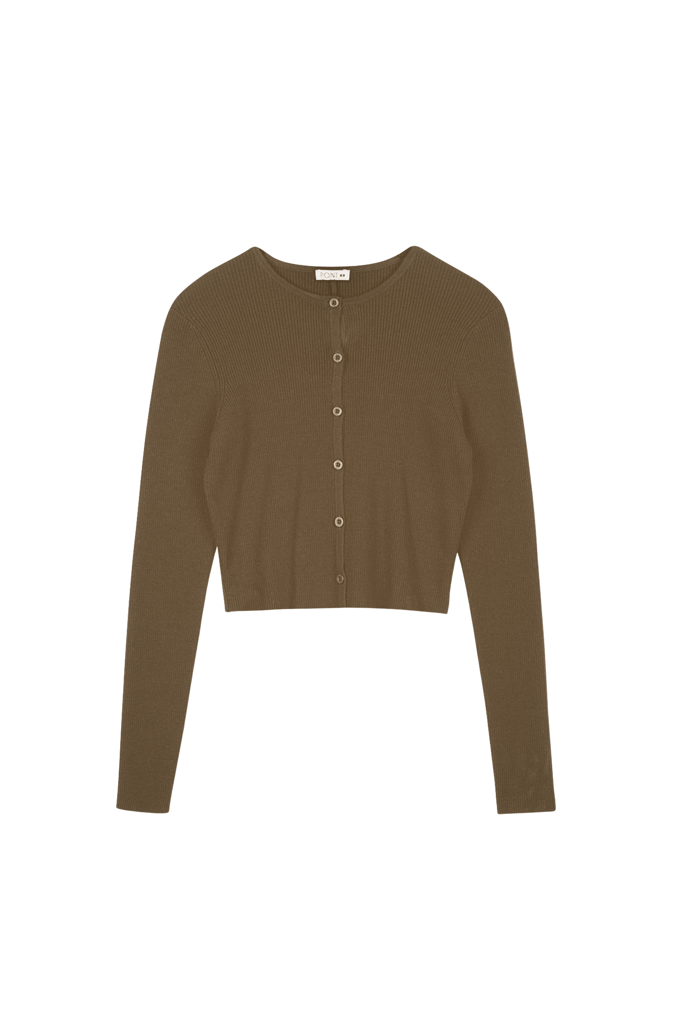 Point Knit Cropped Cardi