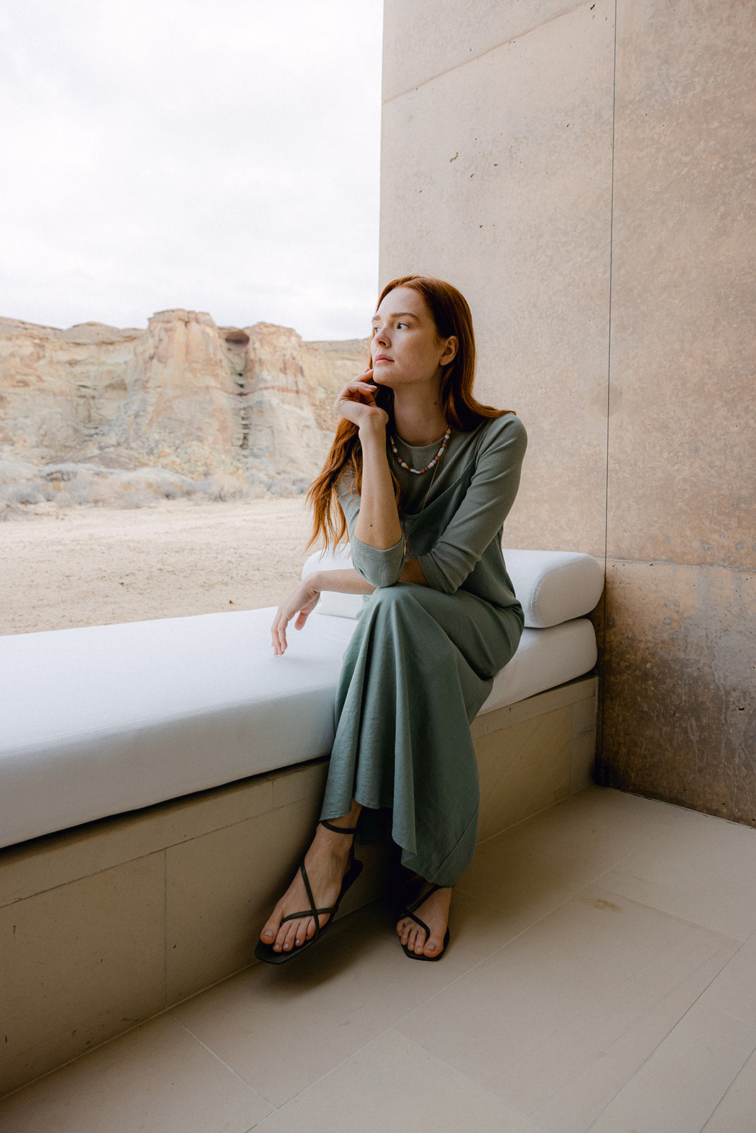 point linen slip dress point linen slip dress