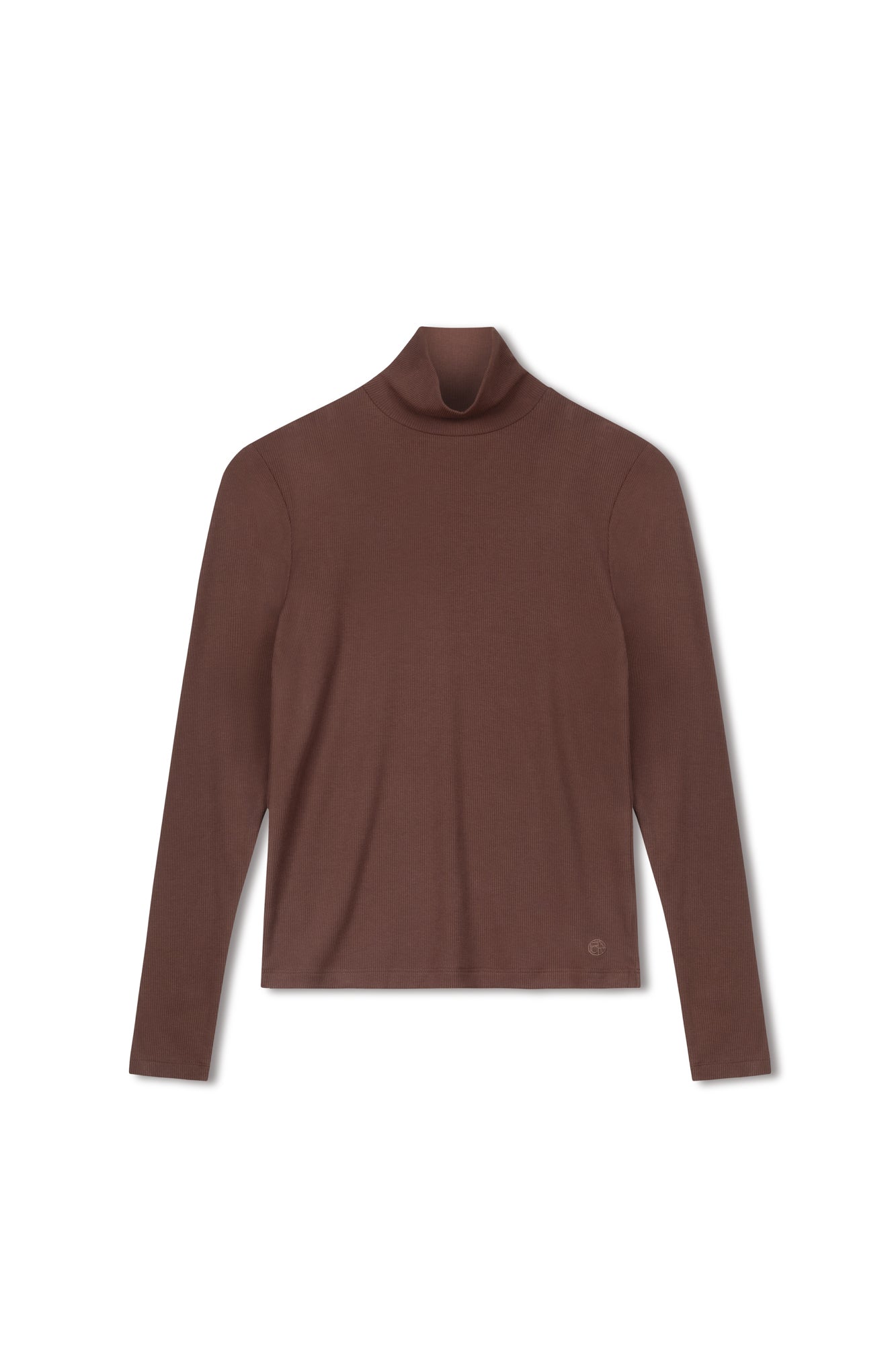 Point Jersey Rib Turtleneck