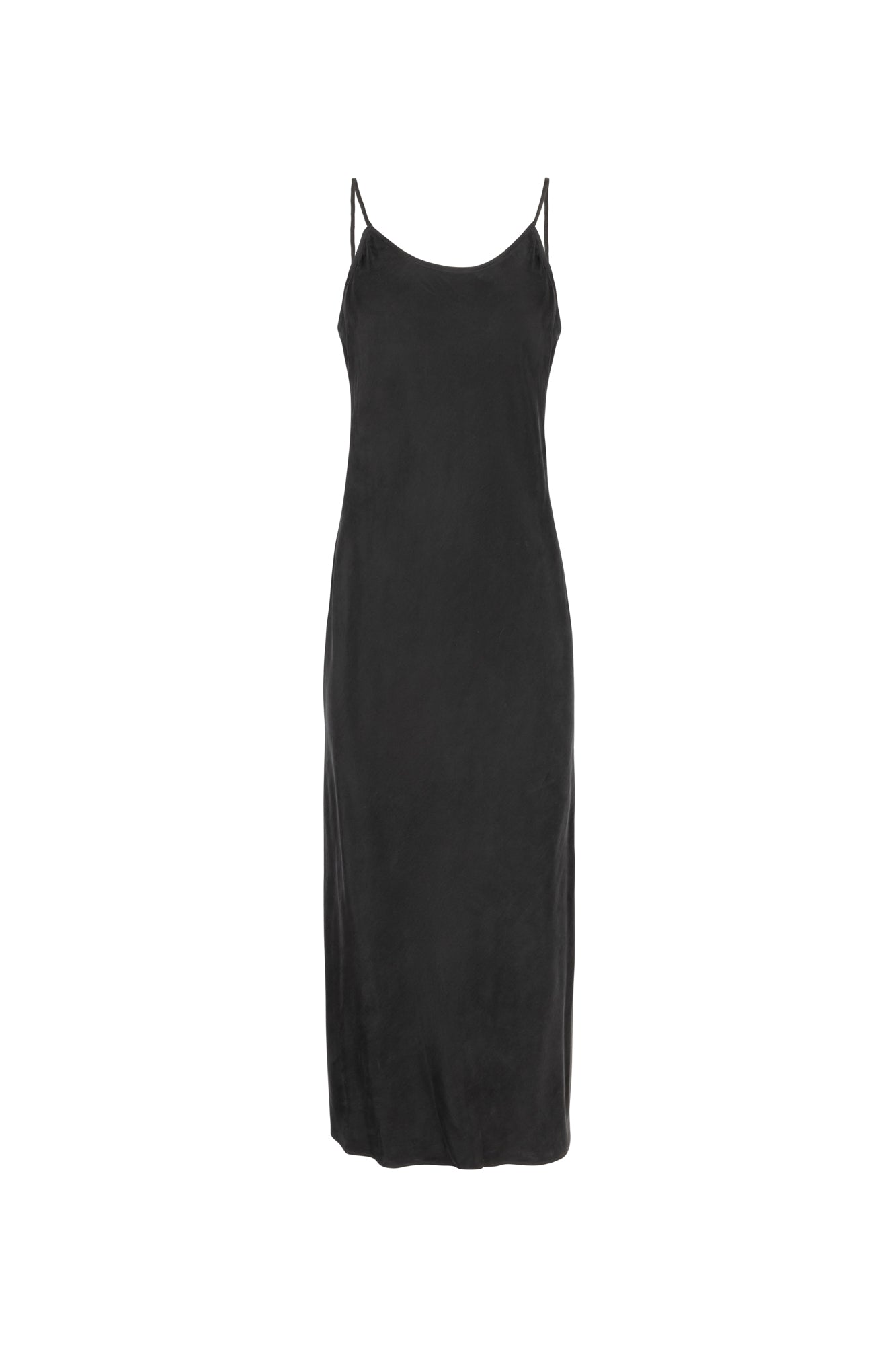 point brushed straight dress