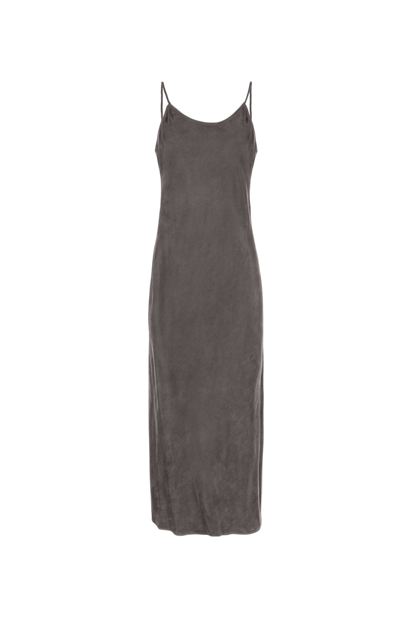 point brushed straight dress