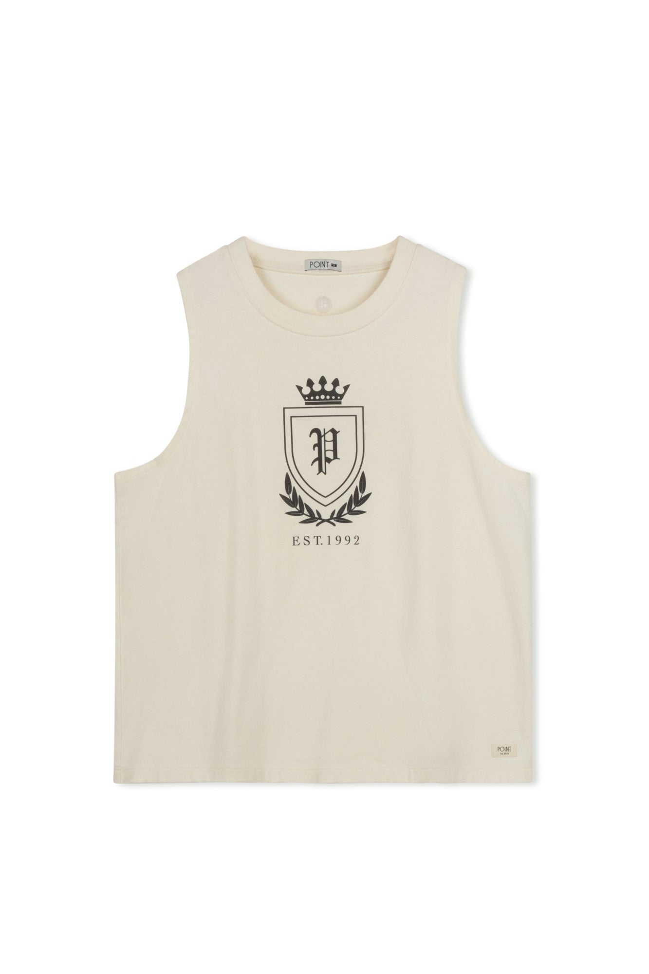 POINT GRAPHIC COTTON TANK