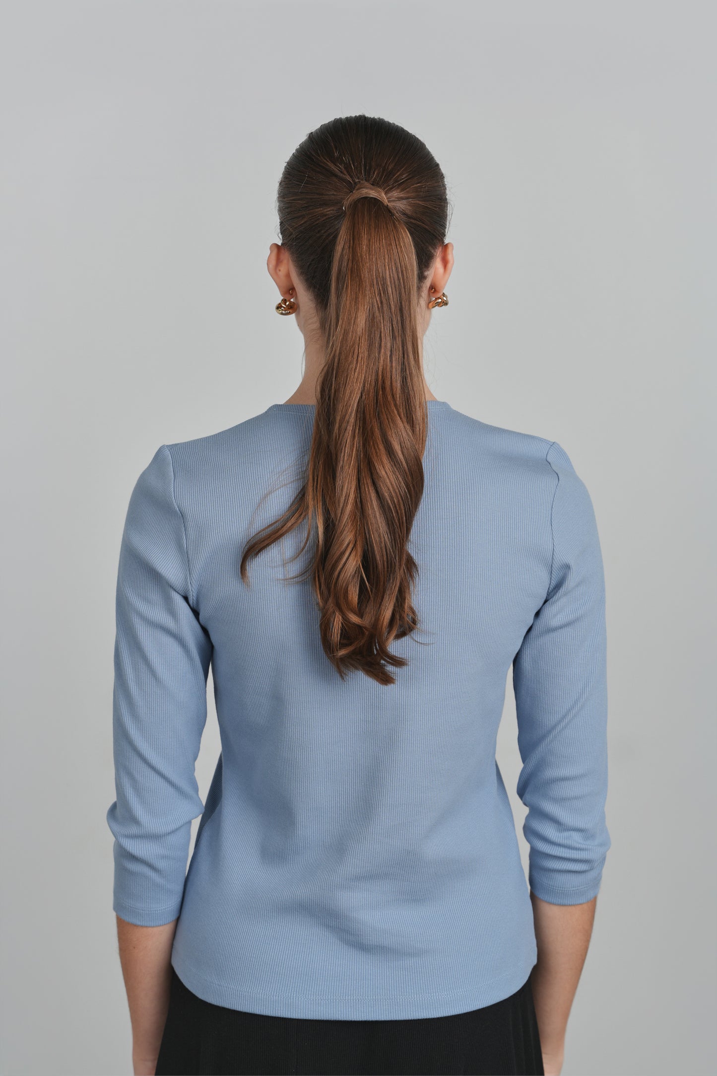 POINT 3/4 SLEEVE CREW TEE