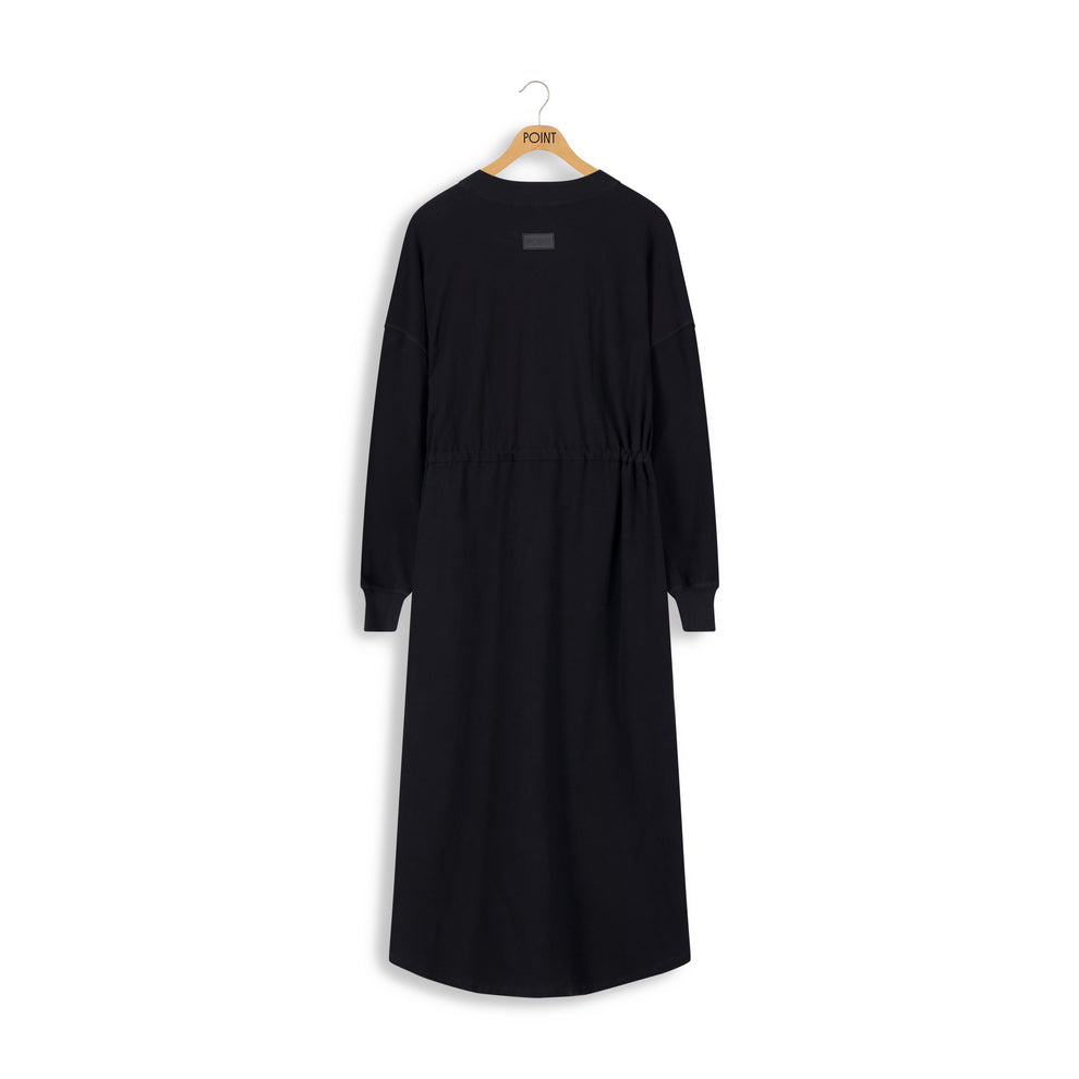 long sleeve sweatshirt dress women Point sweatshirt dress