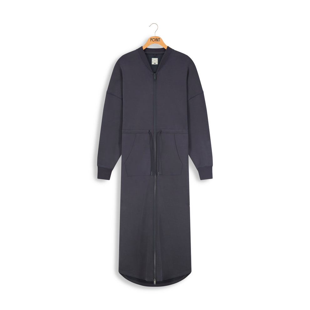 navy blue dress for baby girl Sweatshirt Dress : Natural M main image 1