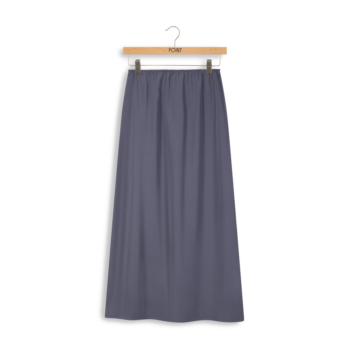 point satin aline slip skirt