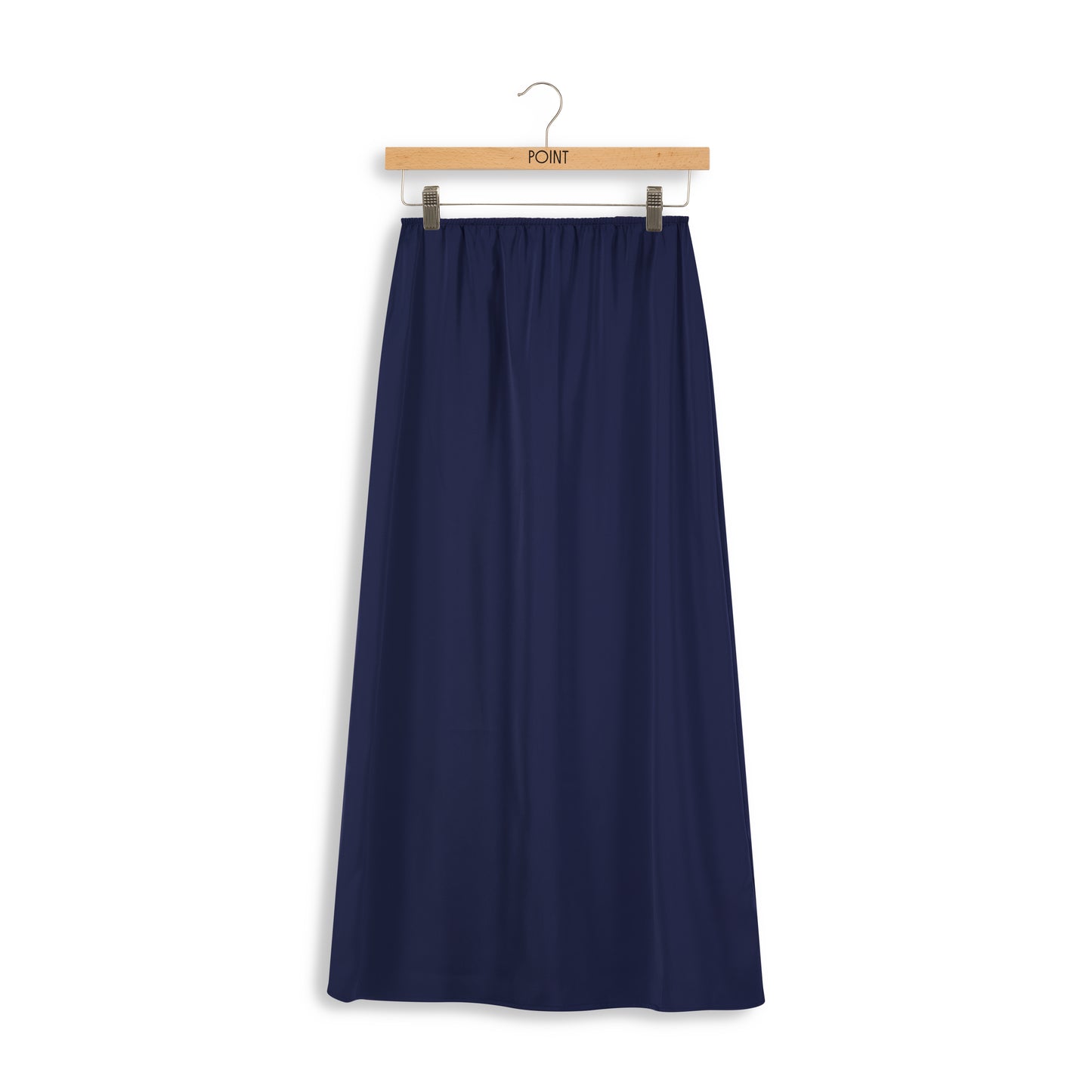 point satin aline slip skirt