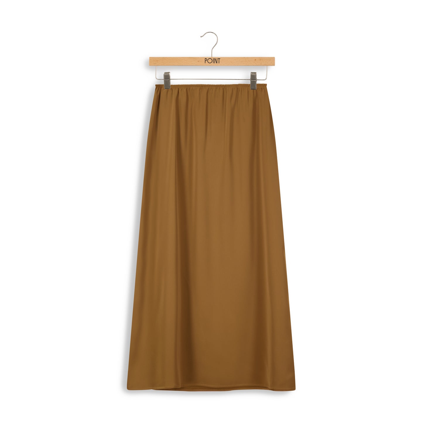 point satin aline slip skirt