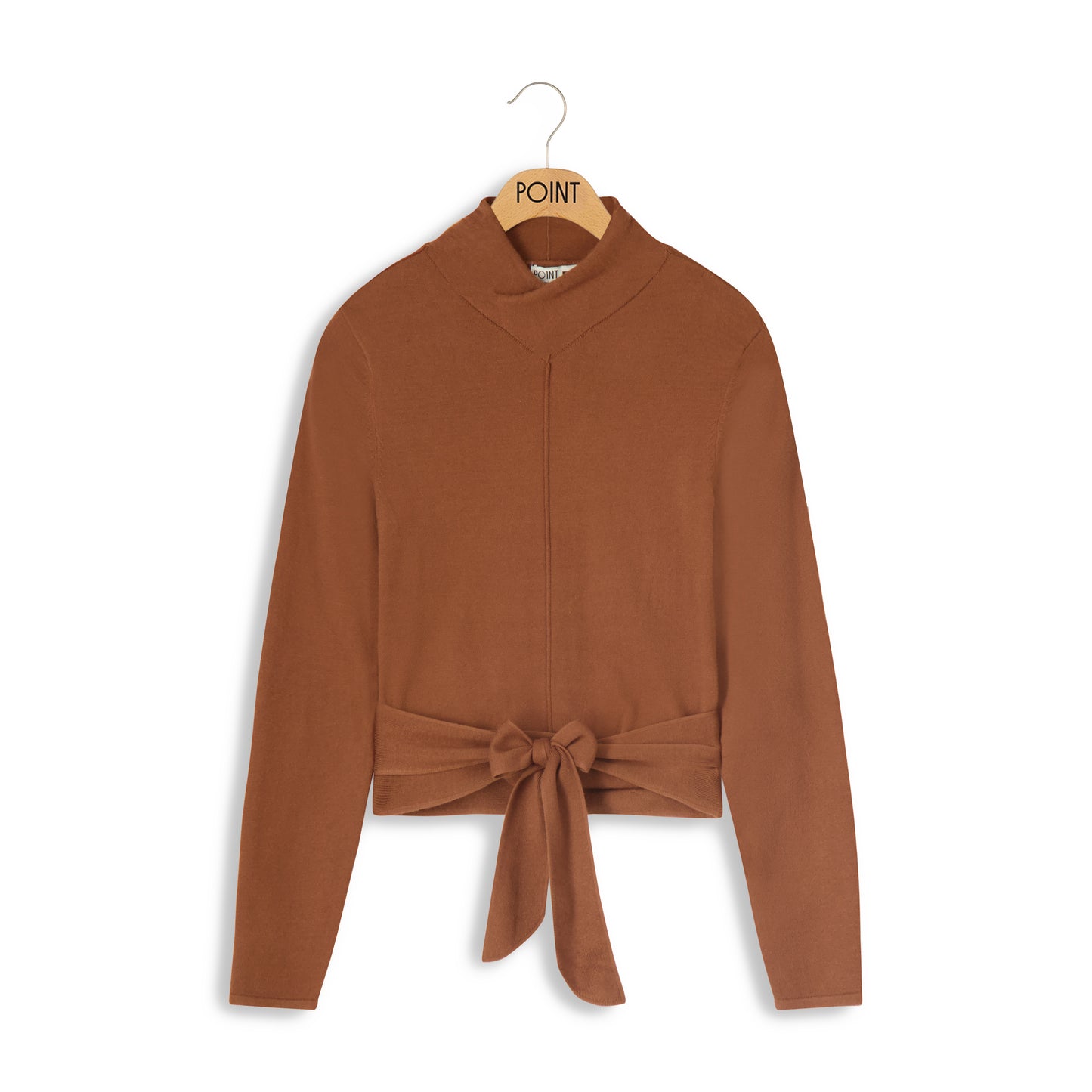 Point crossover wrap top