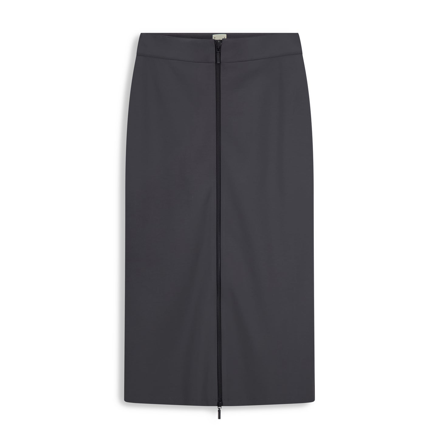 point ponte zip up skirt