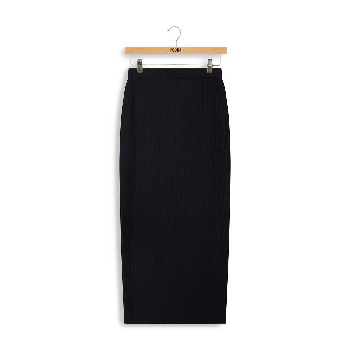 point luxe ribbed skirt