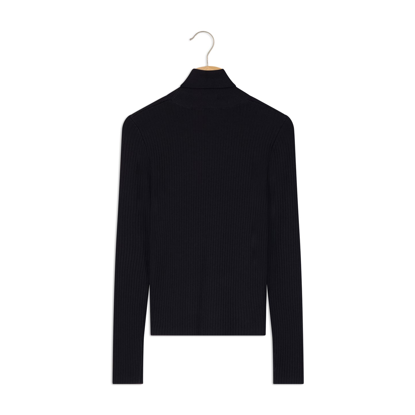 point luxe ribbed turtleneck