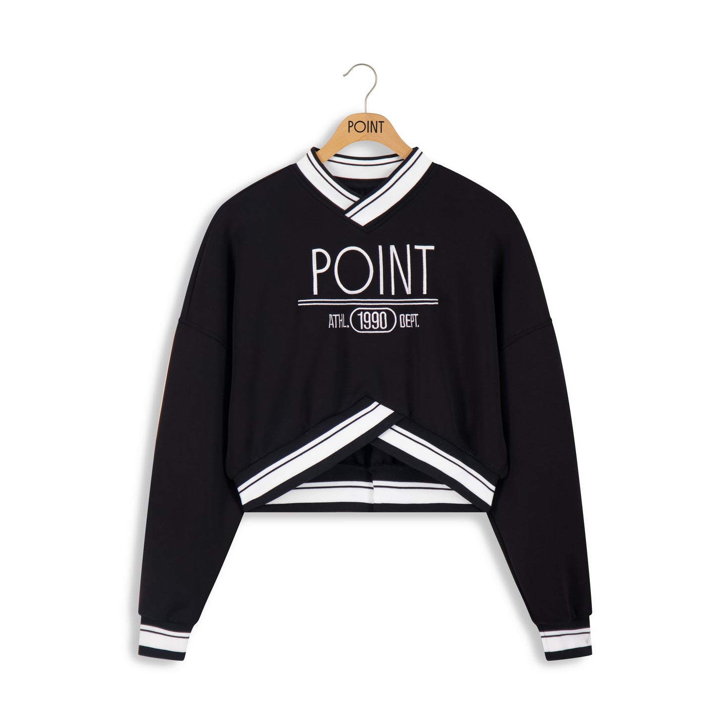 point logo sweatshirt