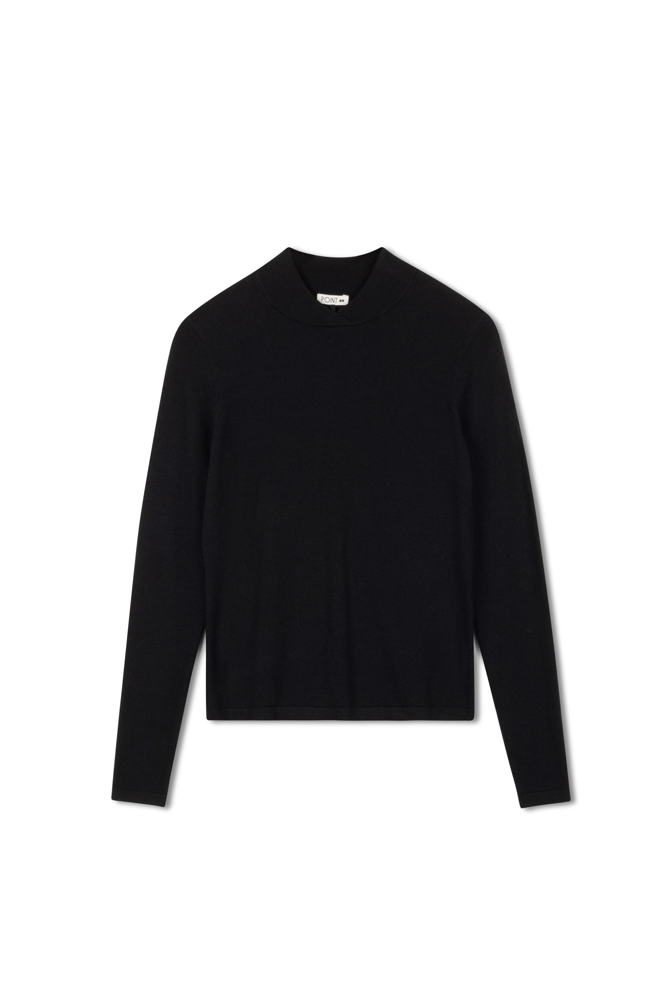 Point Knit Mandarin Top