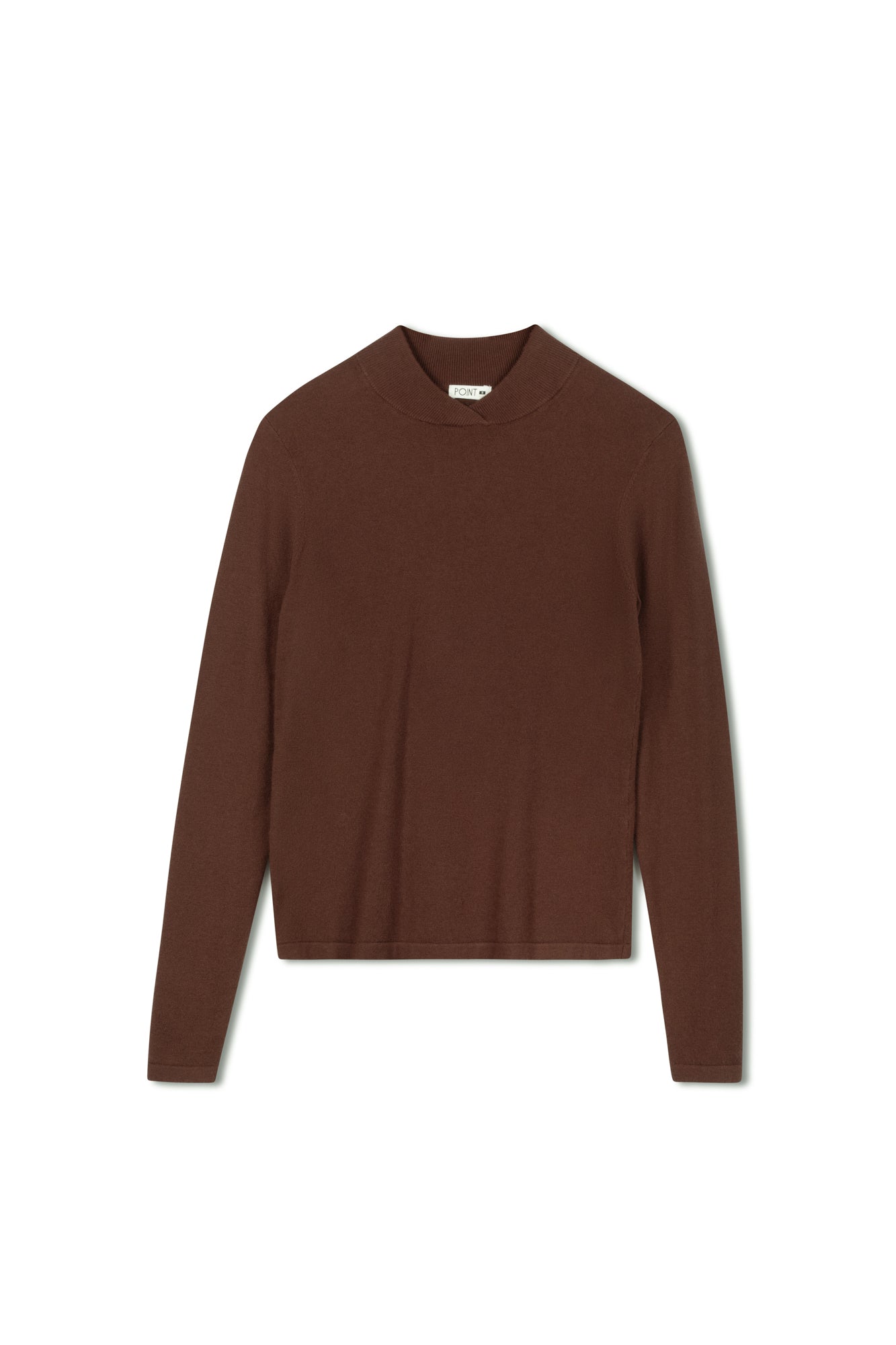 Point Knit Mandarin Top