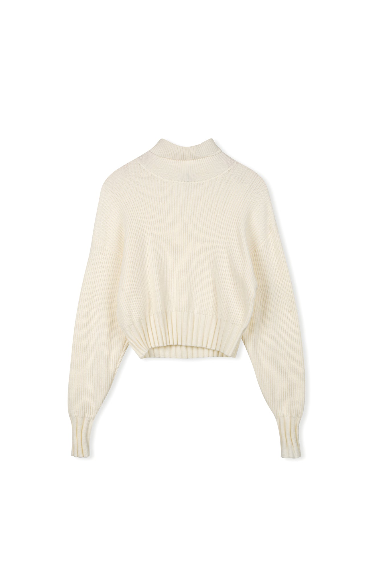 Point Chunky Dolman Sweater