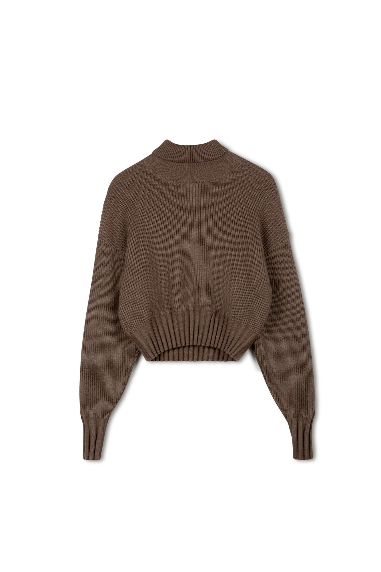 Point Chunky Dolman Sweater