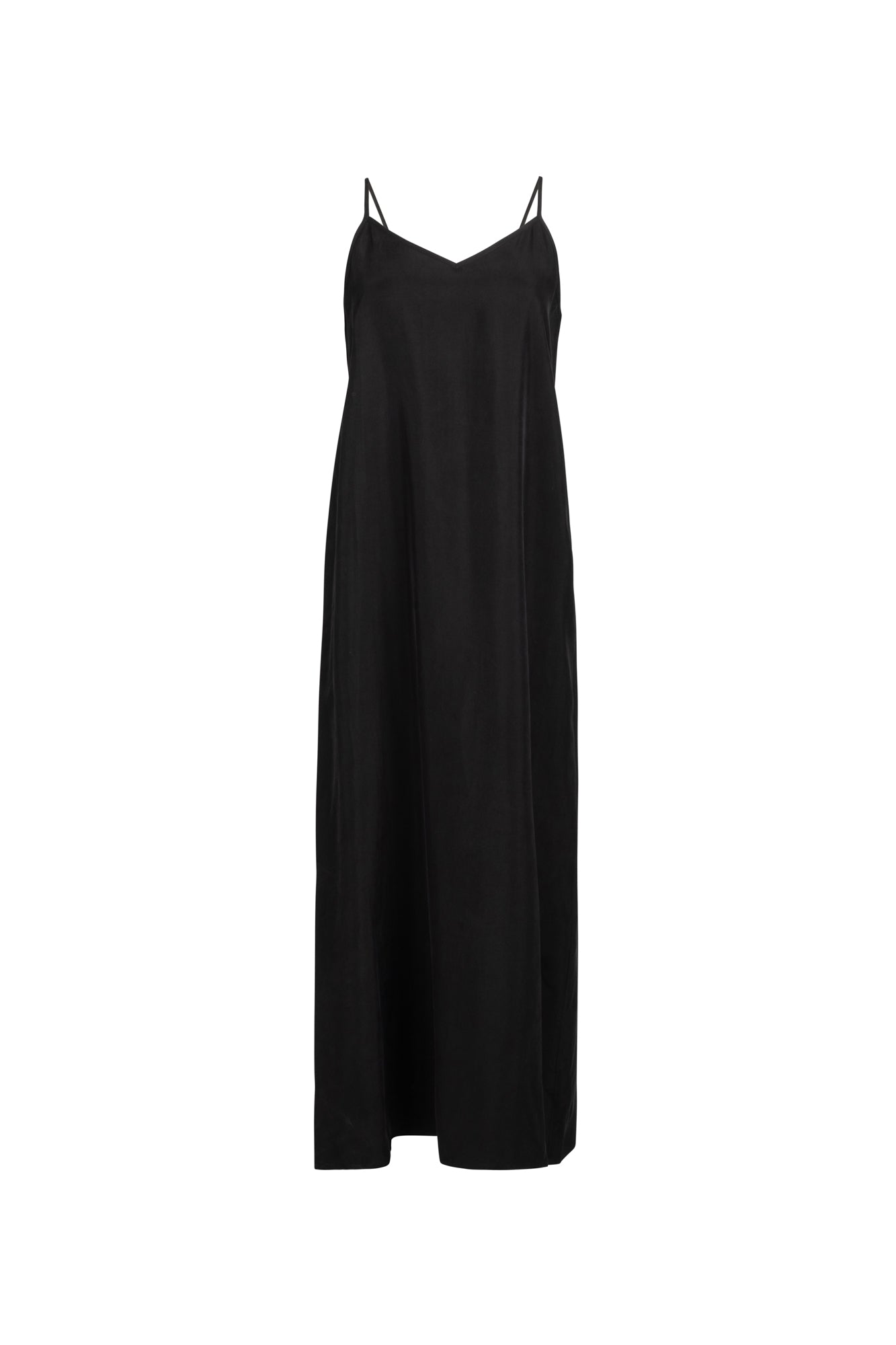 Point Brushed A-line Maxi