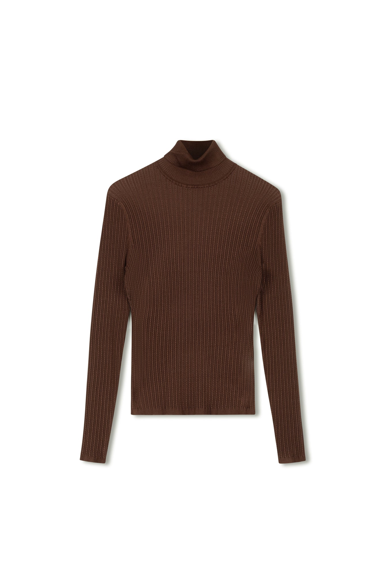 Point Cable Turtleneck