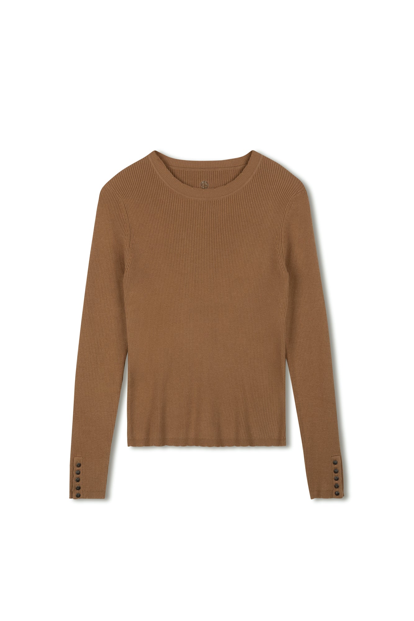 Point Scallop Knit Sweater