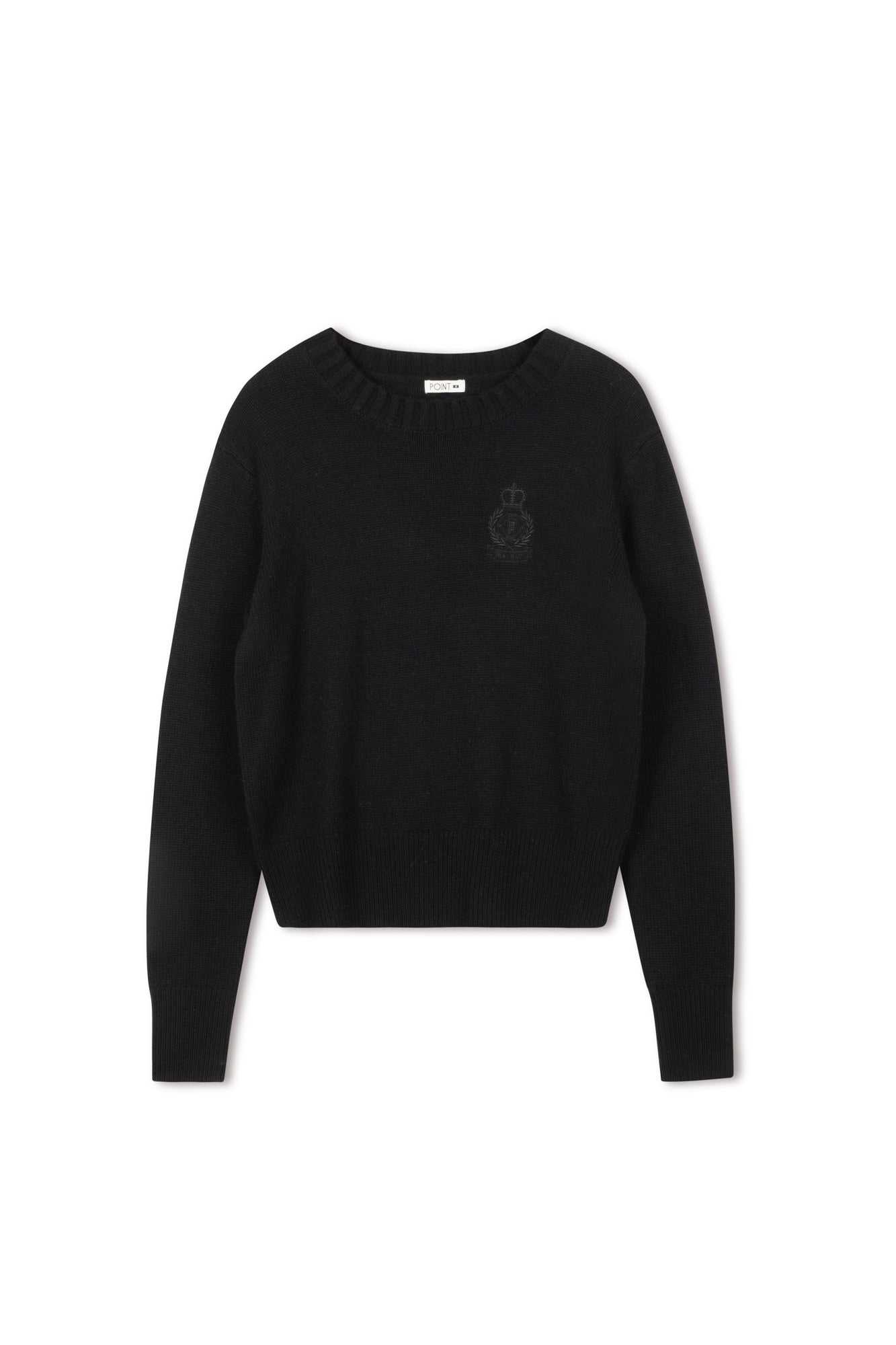 Point Fine Knit Crew