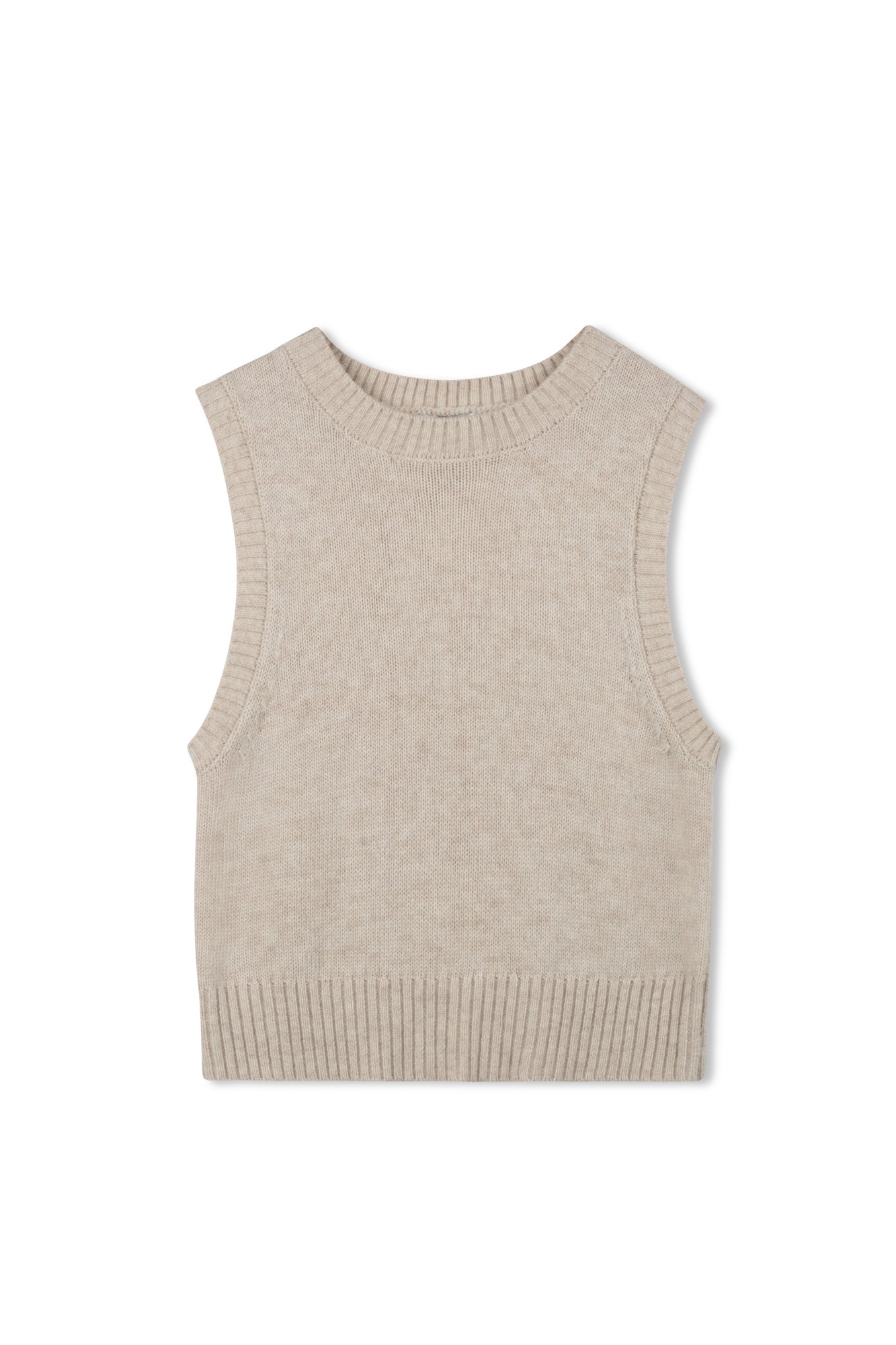 Point Melange Sweater Vest