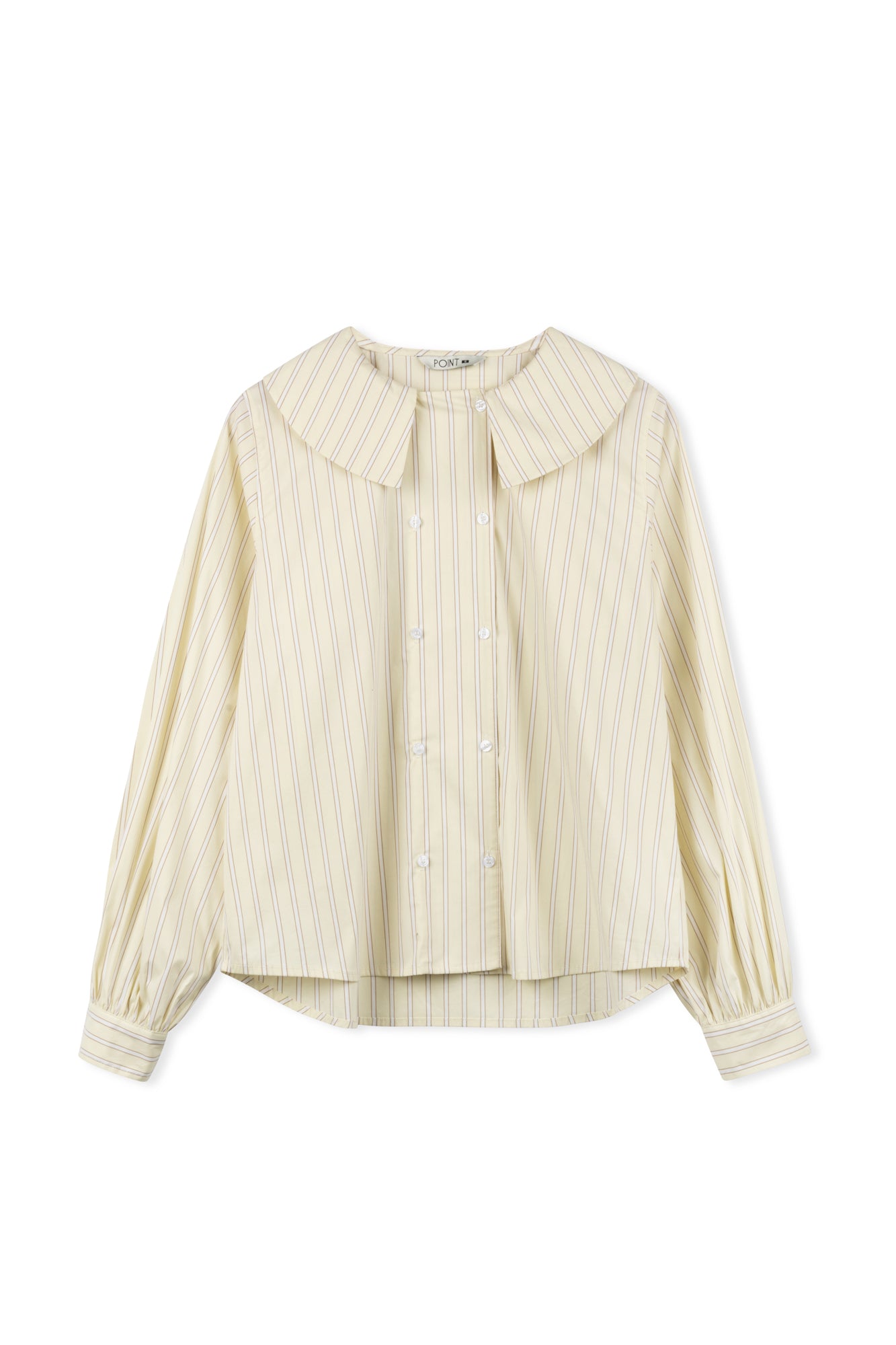 Point Double Breasted Button Up