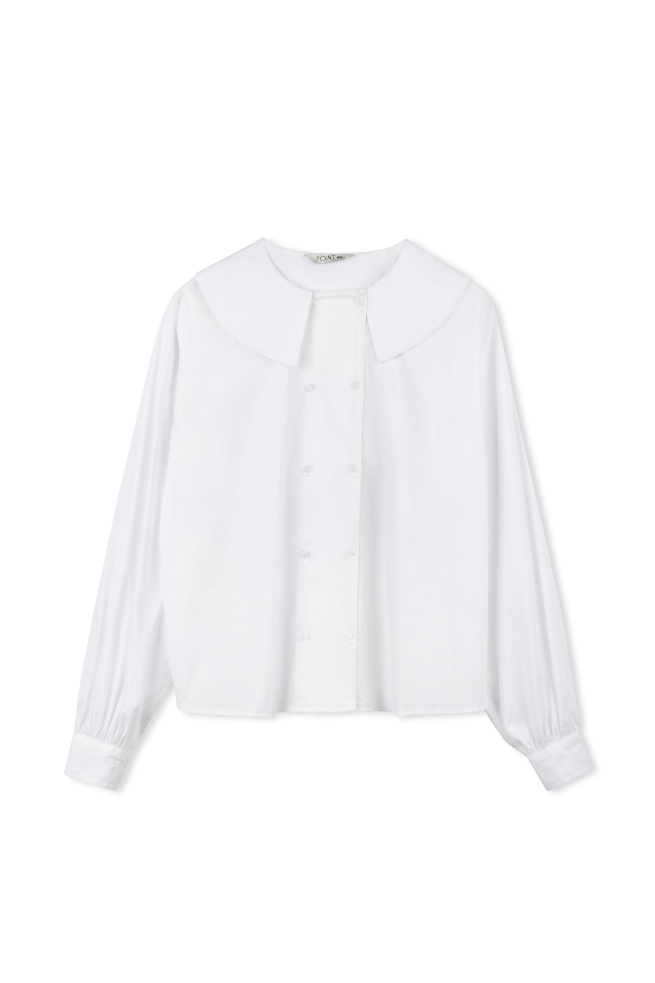 Point Double Breasted Button Up